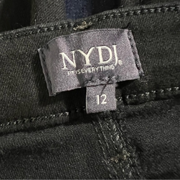 NWT NYDJ Sheri Slim Black - Picture 8 of 14